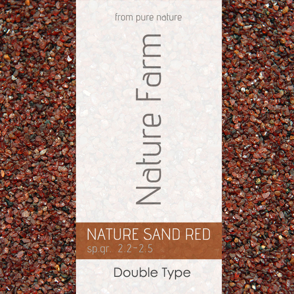 Nature sand RED double