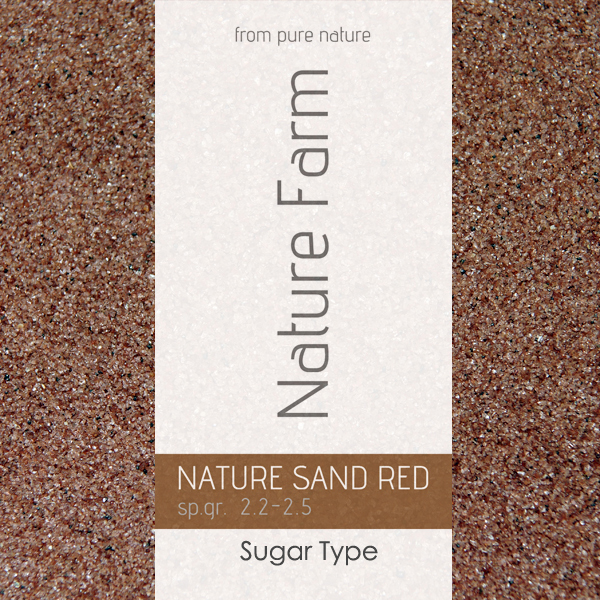 Nature sand RED sugar