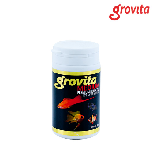 그로비타 . grovita - 중형 열대어 전용사료 50g