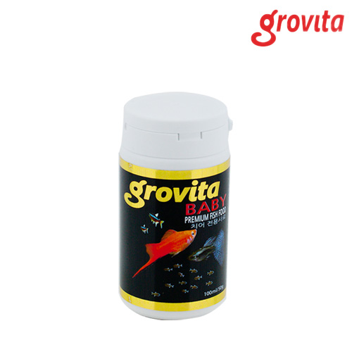 그로비타 . grovita - 치어 전용사료 50g