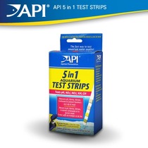 API 5 IN 1 테스트 스트립스 (PH,Nitrite,Nitrate,Carbonate,GH)