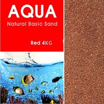 AQUA Natural Basic Sand / 파인 레드 [ 1~2mm / 4KG ]
